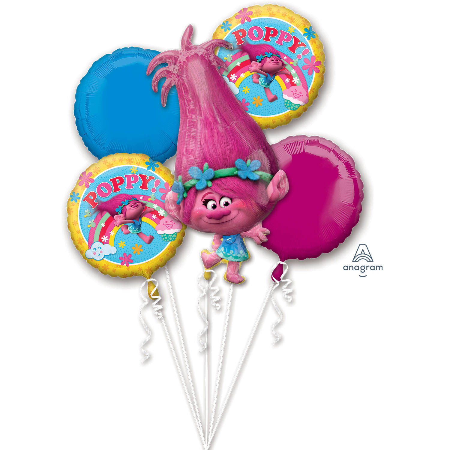 Trollové balónky set balónků 5 ks